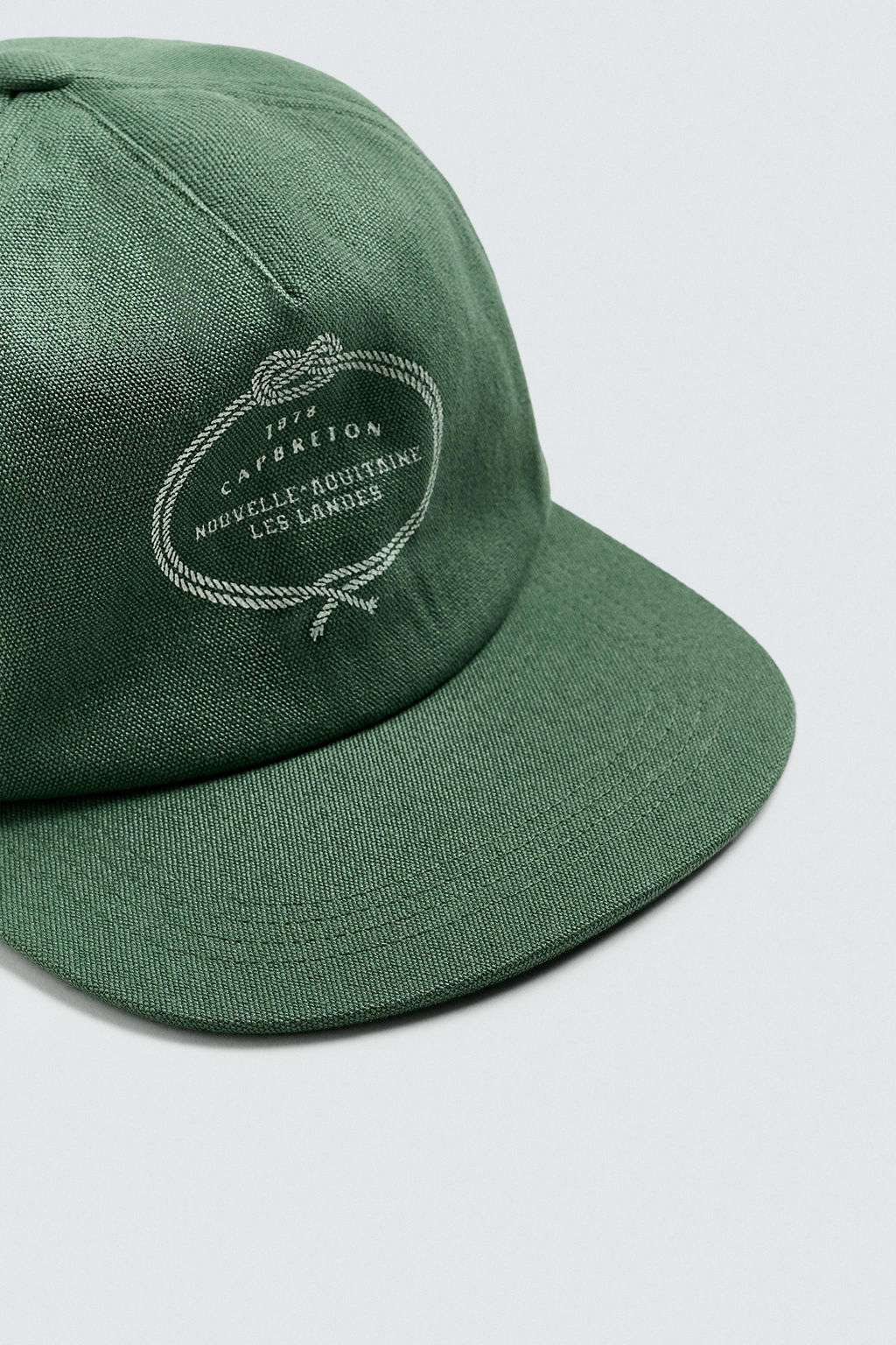 WASHED CAP WITH COMBINED PRINT - Zara фото 7
