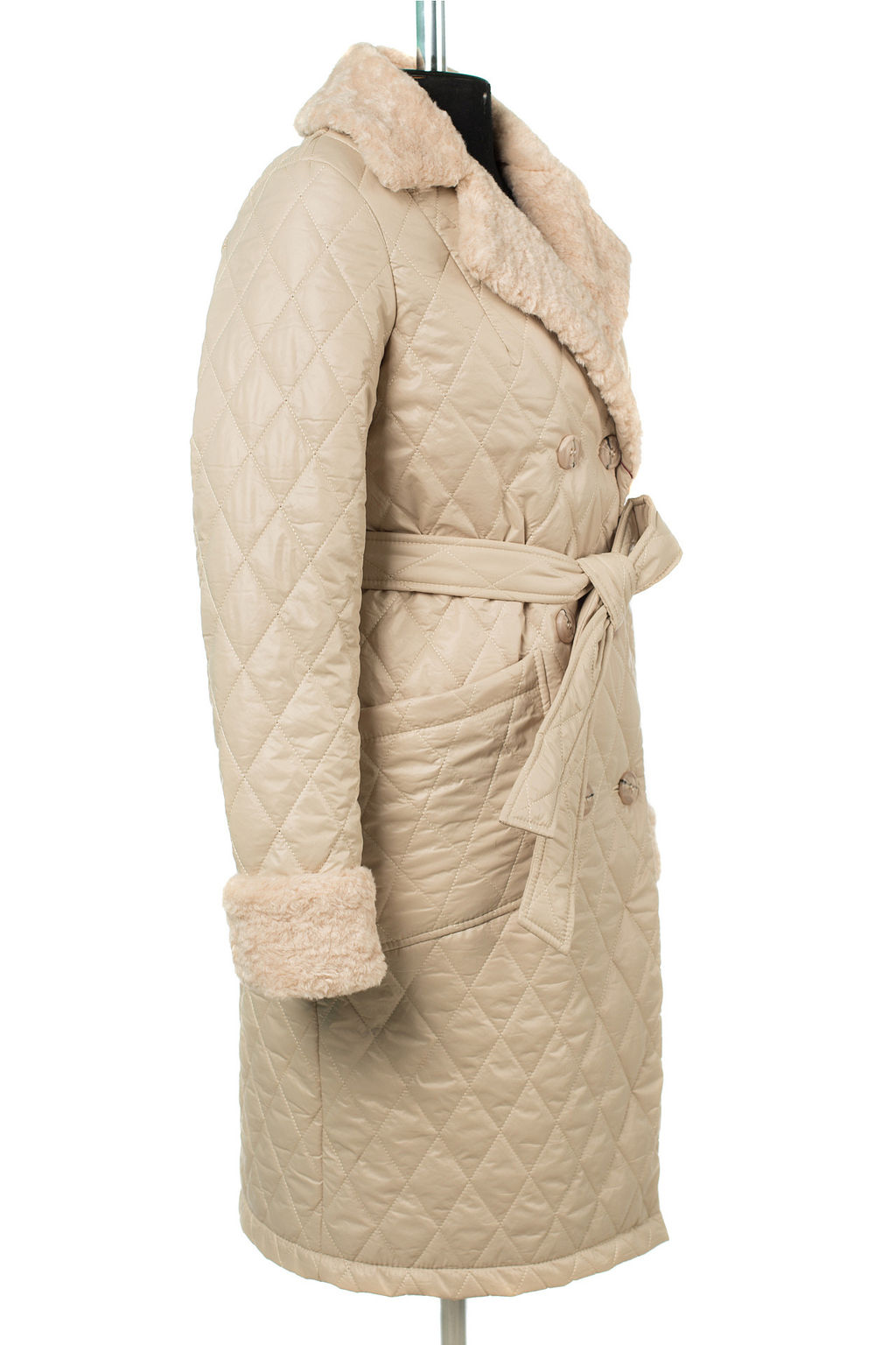 05-2064 Куртка женская зимняя (пояс)