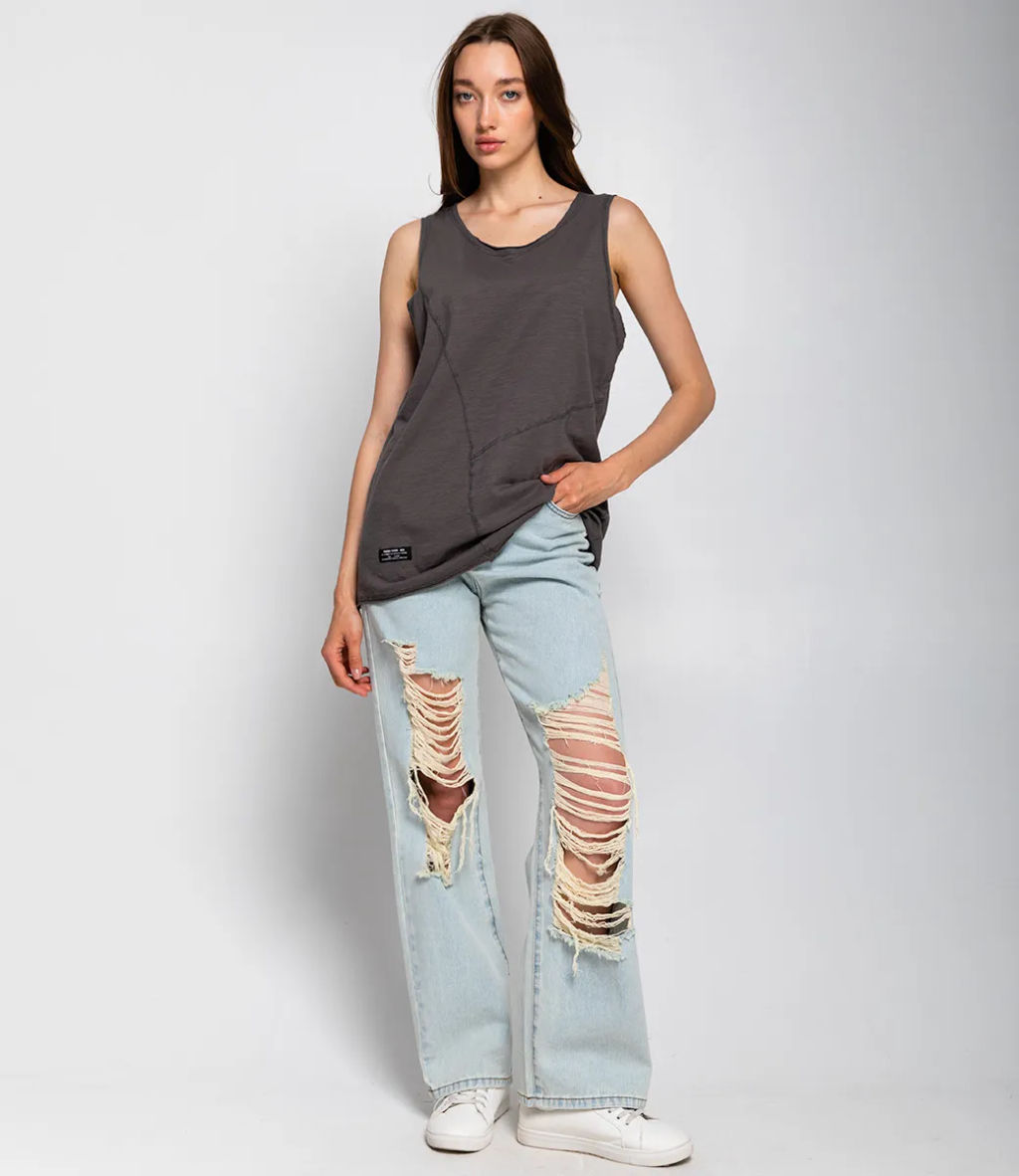 Майка #КТ2286, графит