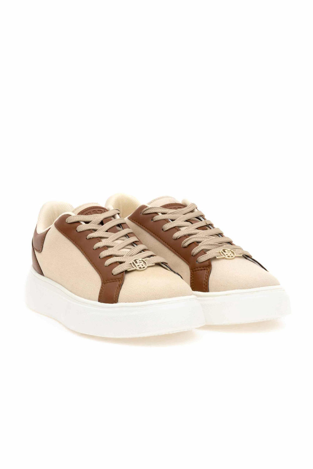 U. S. Polo Assn / Женская бежевая спортивная обувь - U.s. polo assn фото 7