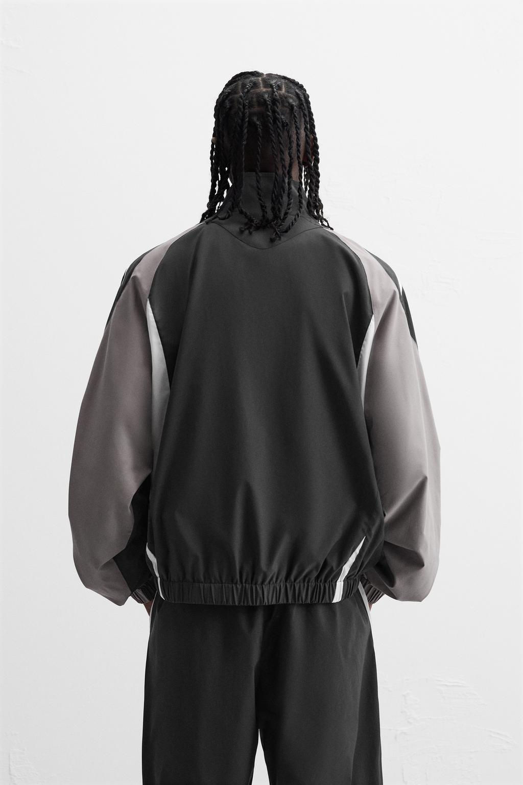 COLOUR BLOCK TECHNICAL JACKET - Zara фото 3