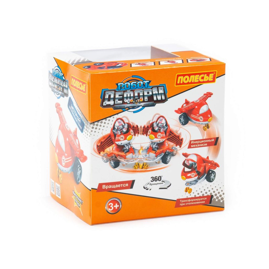 Робот ДЕФОРМ, автомобиль инерционный (в коробке) - Полесье фото 7