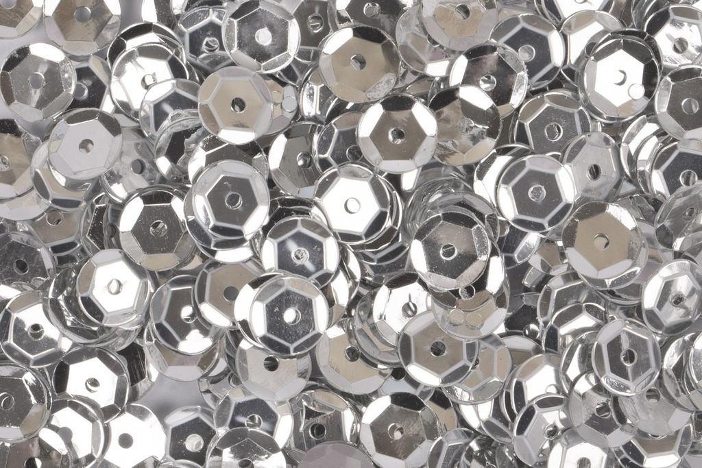 Пайетки Zlatka россыпью ZC 6 мм 5 х 10 г №09 золото - Preciosa фото 3