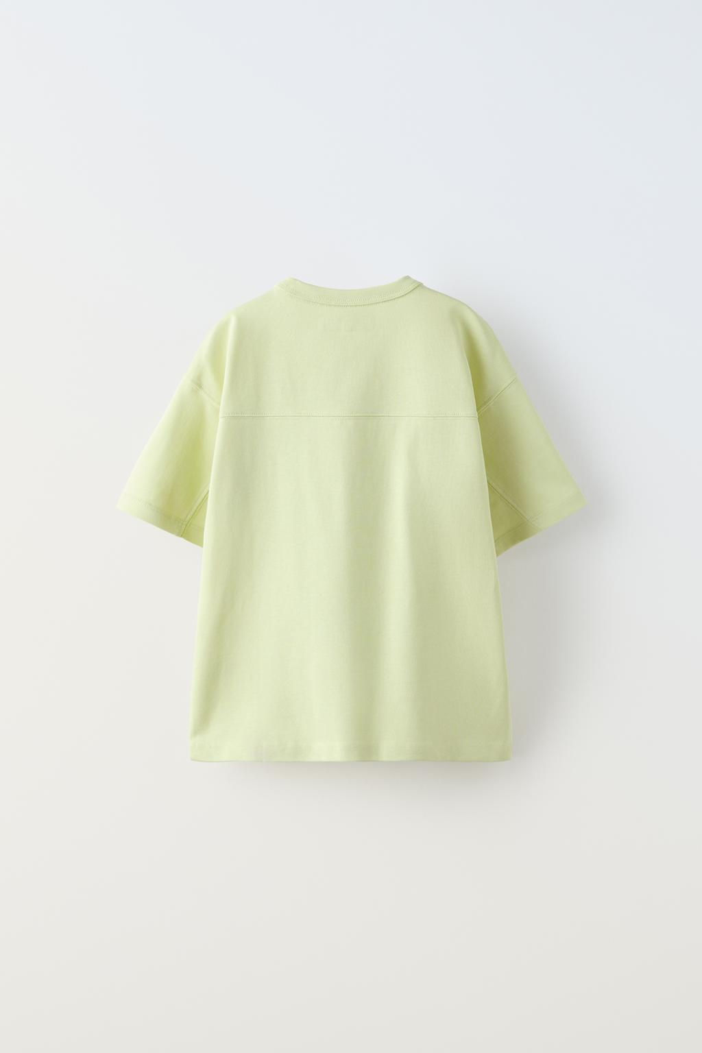 HEAVY WEIGHT ISLEMELI T-SHIRT - Zara фото 7