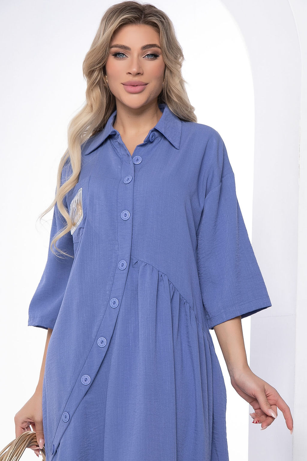 Платье Индира (джинс) П8535 - Lt collection фото 12
