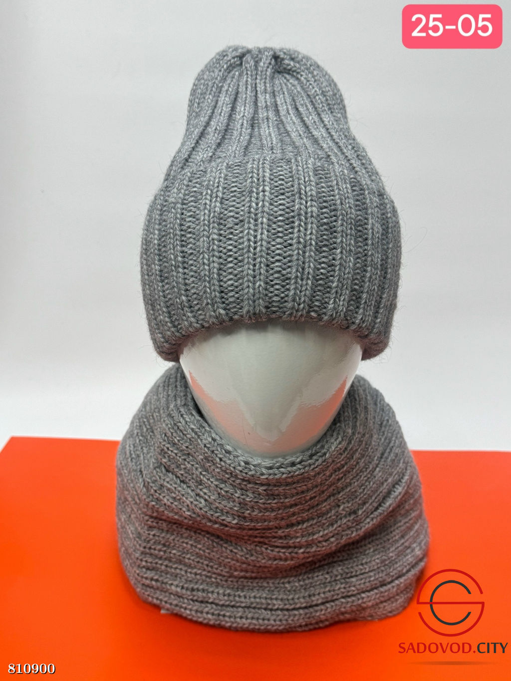 Комплект зимний шапка и снуд - Bruno фото 2