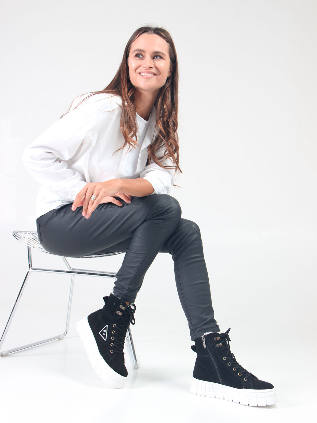 Ботинки 216.212131w. черный замша/Шерсть