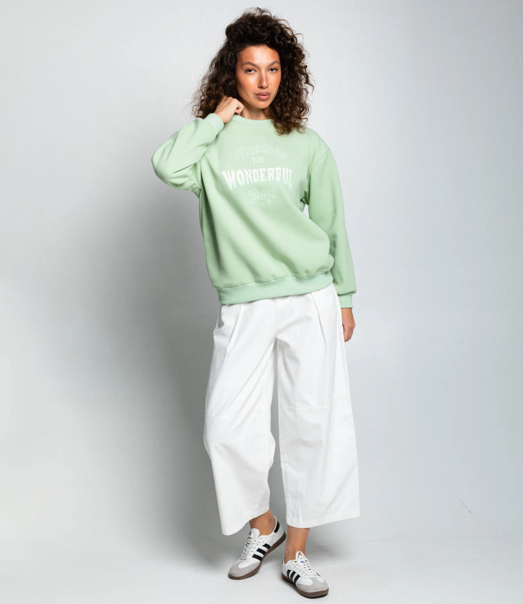 Свитшот #КТ2006 (7), мята