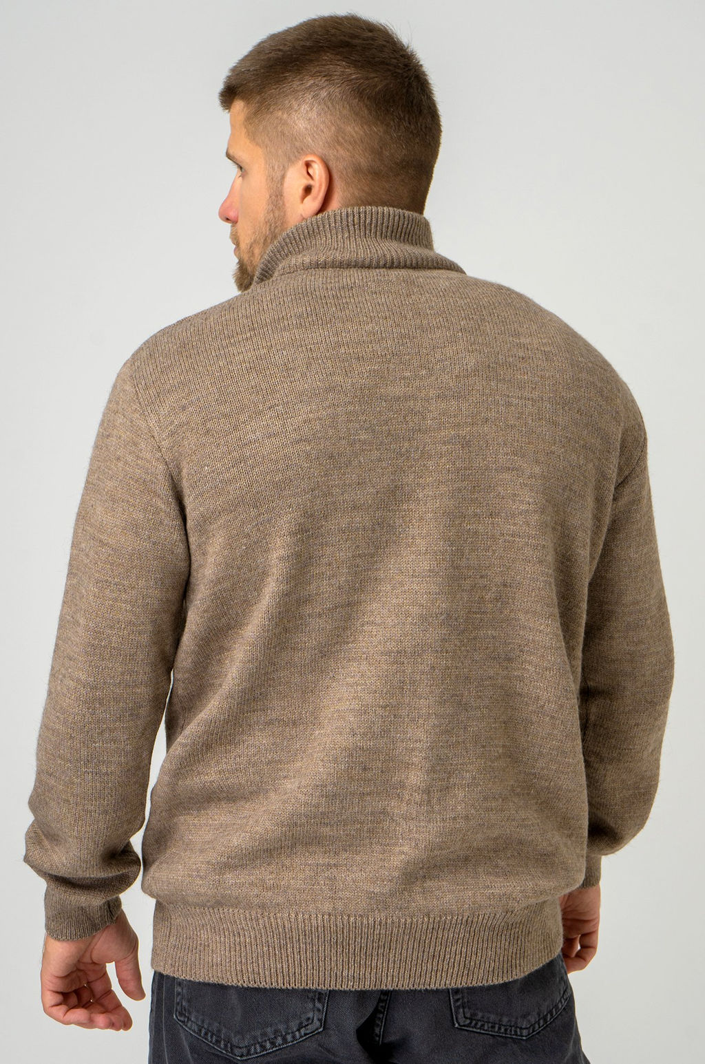 Мужской свитер на молнии Happyfox - Happy fox фото 6