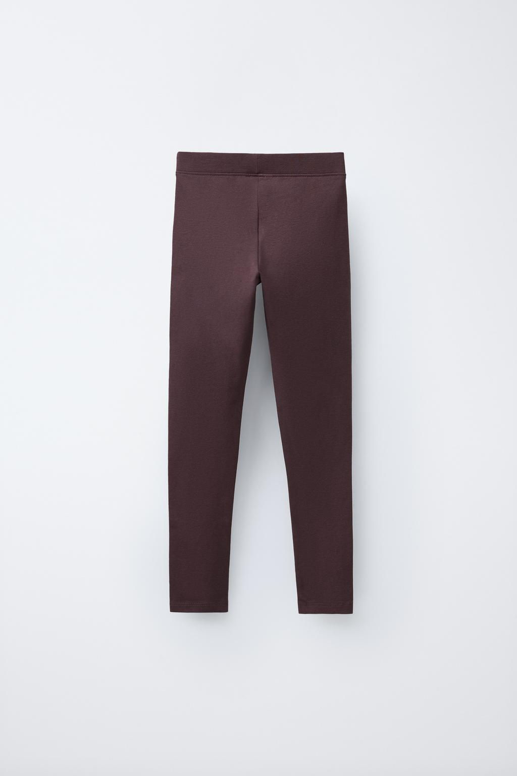 THREE-PACK OF PLAIN LEGGINGS - Zara фото 3