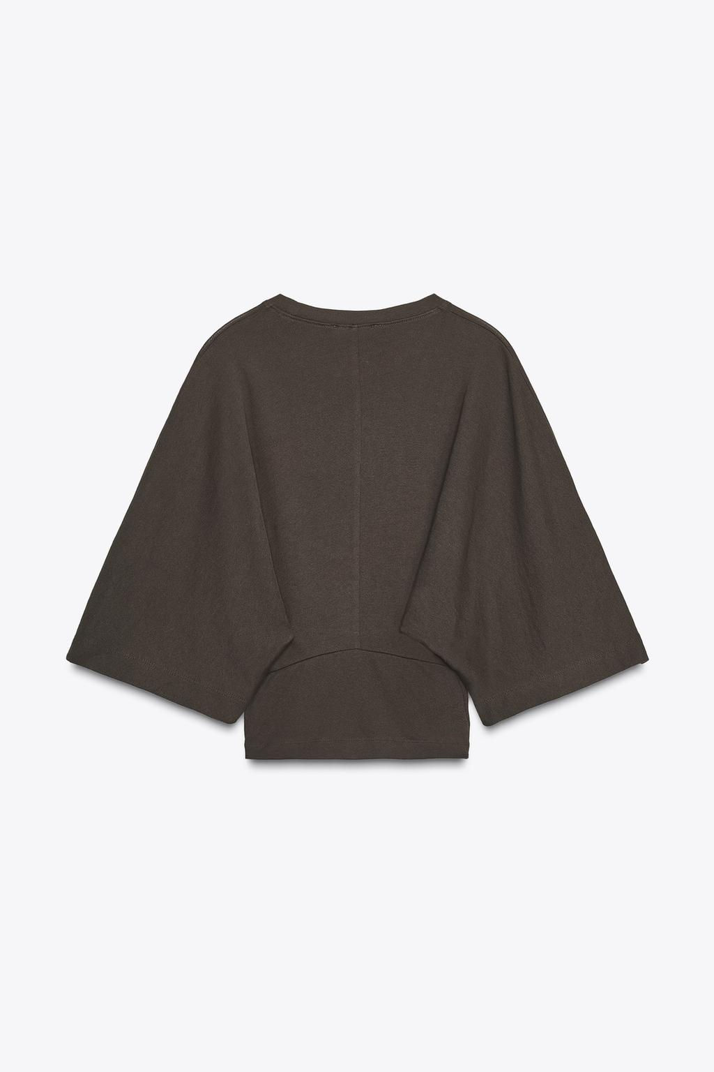 COTTON T-SHIRT - Zara фото 14