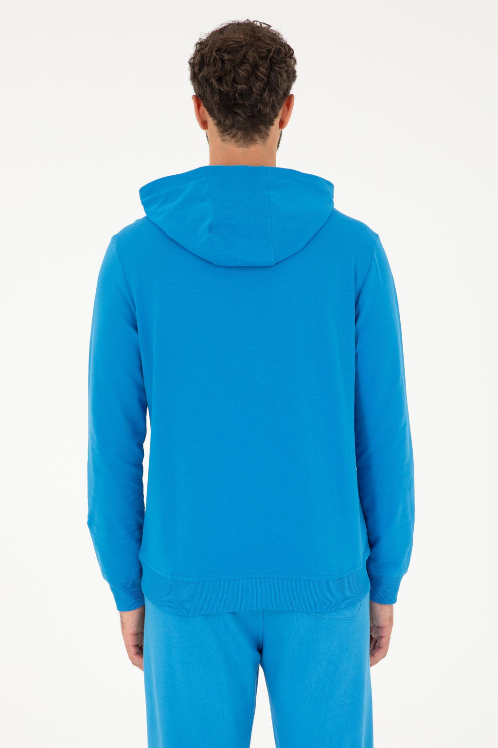 Erkek Saks Sweatshirt
