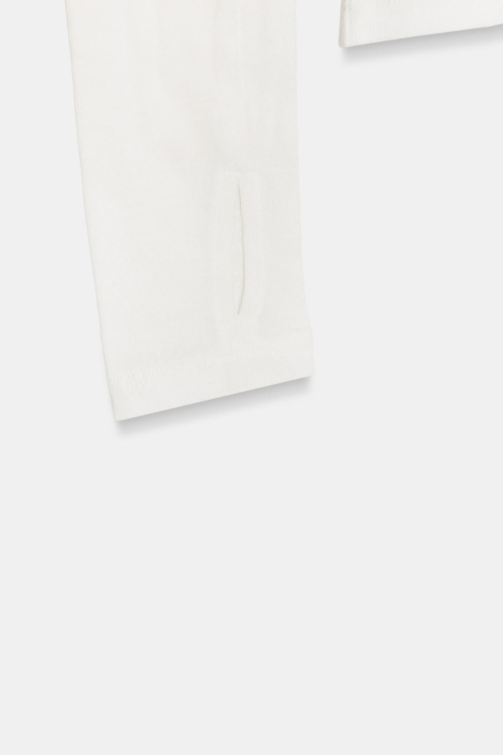 COTTON LONG SLEEVE T-SHIRT - Zara фото 9