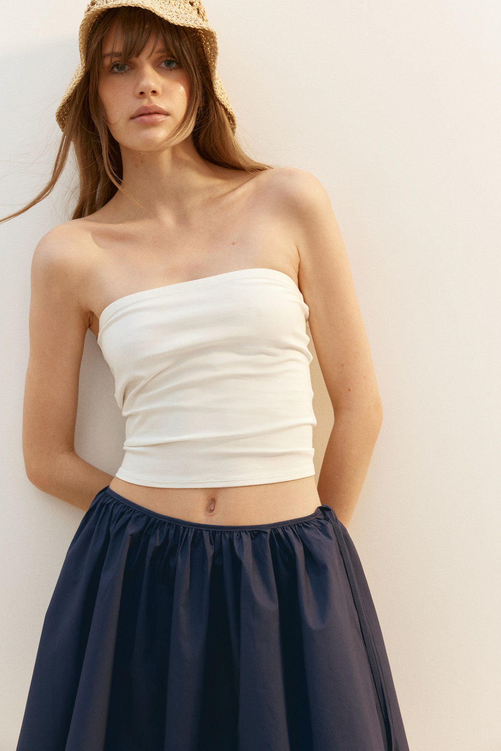 Minifalda circular con lazadas decorativas - H&m фото 3