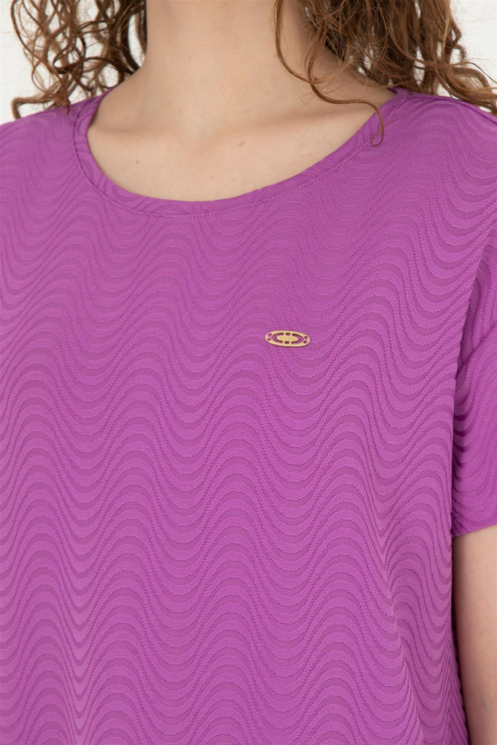 Женская фиолетовая футболка - U.s. polo assn фото 7