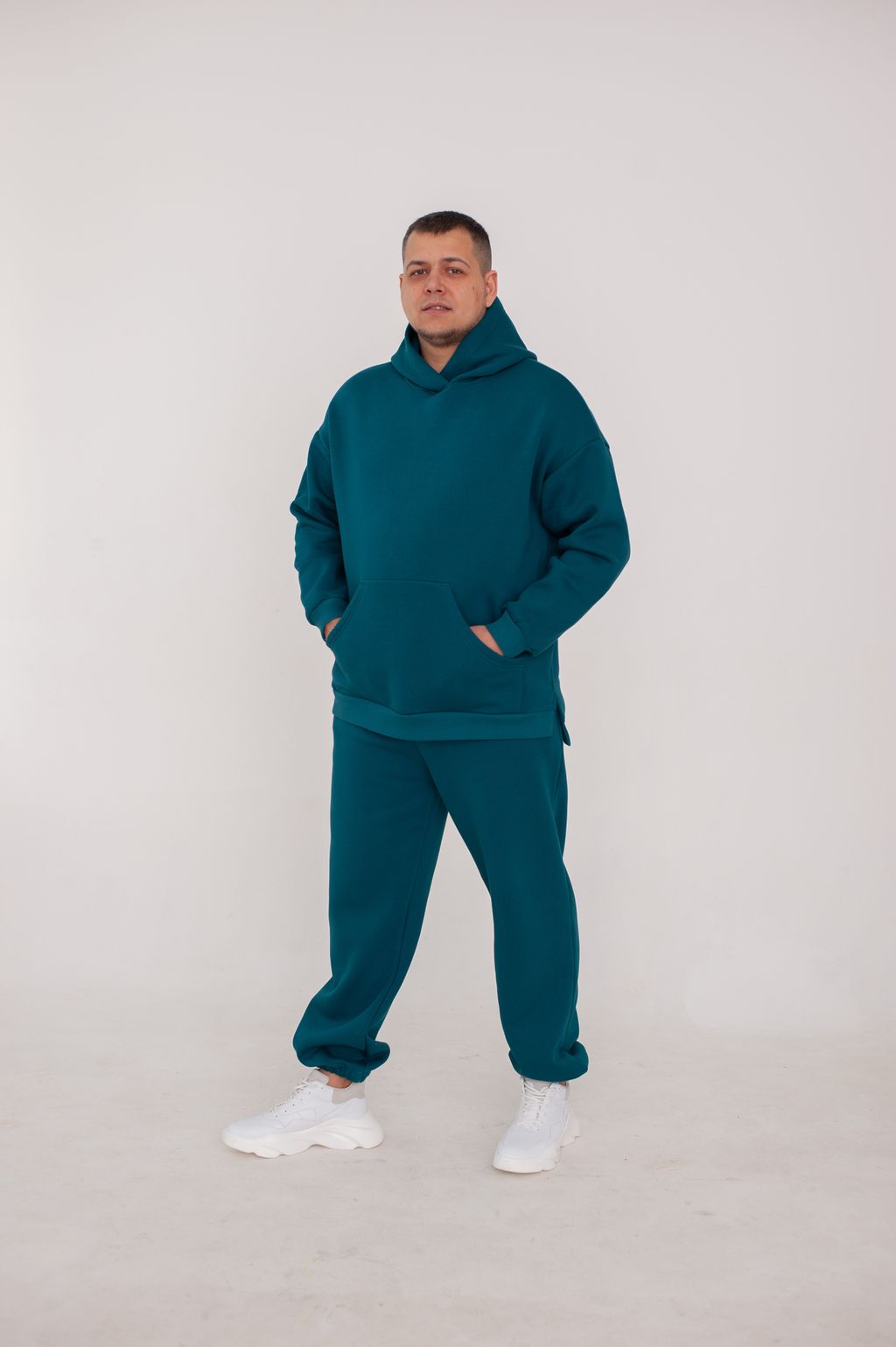 Костюм Флорис с начесом изумруд - Марлен фото 5