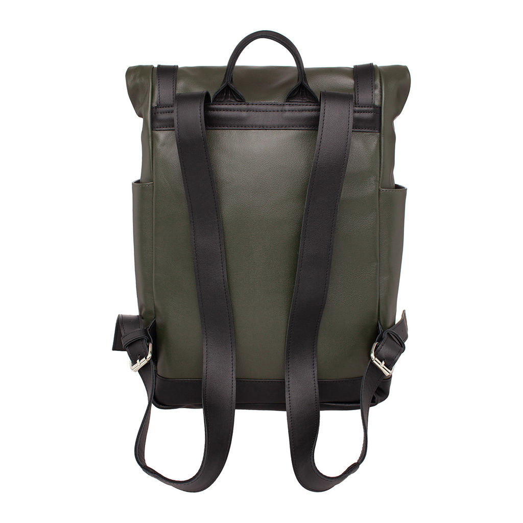 Рюкзак для ноутбука из кожи Eliot Black - Lakestone фото 13