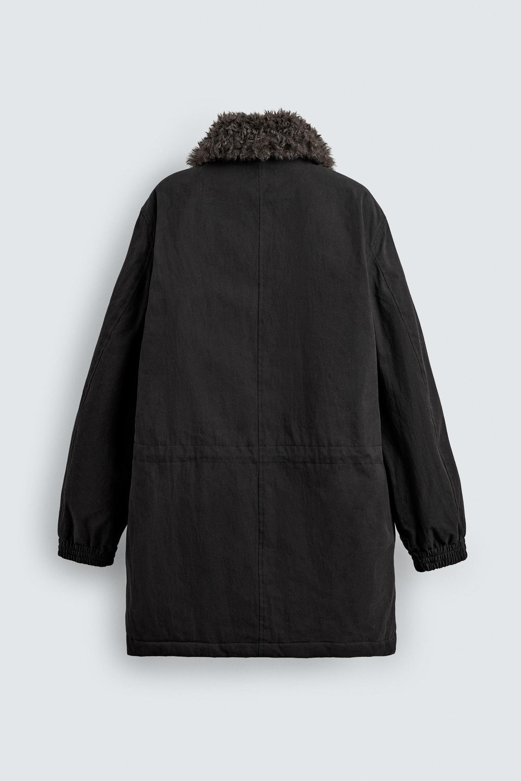 PARKA WITH DETACHABLE CONTRAST COLLAR - Zara фото 10