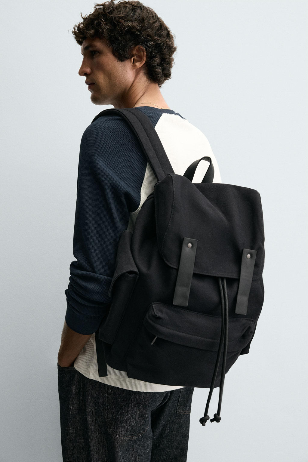 FABRIC BACKPACK - Zara фото 6