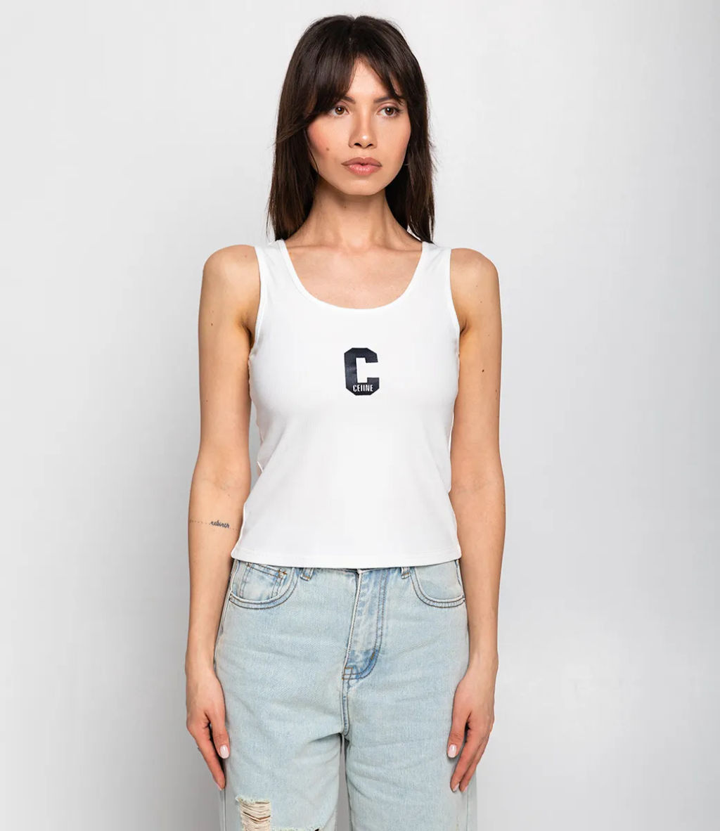 Майка #КТ318, белый