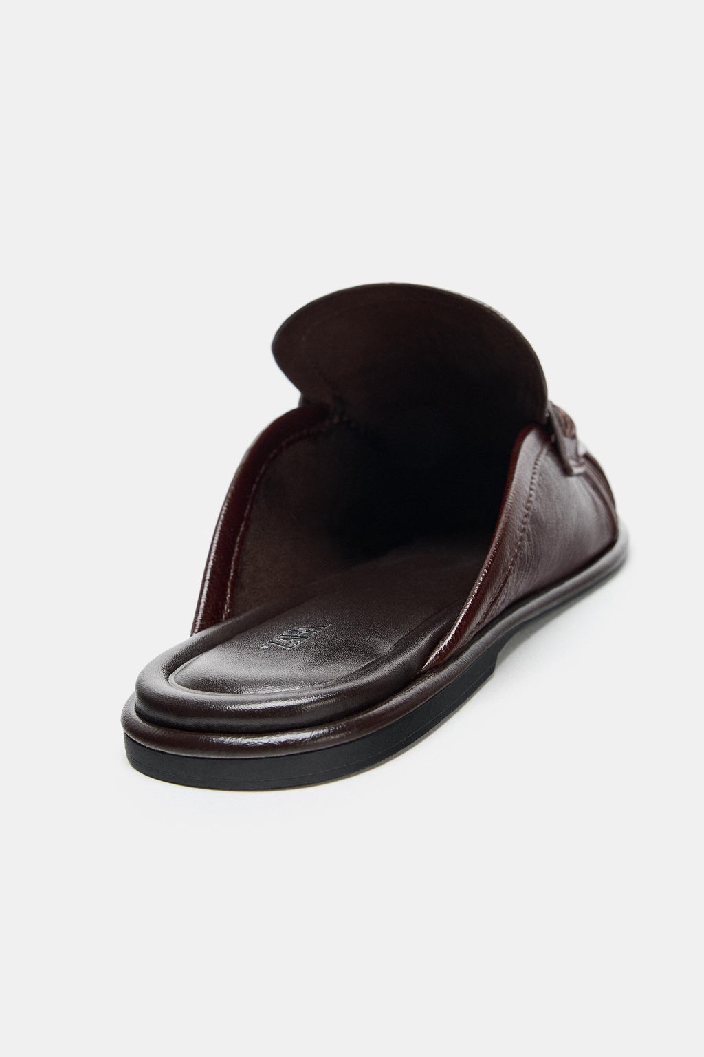 LEATHER MULE LOAFERS - Zara фото 5