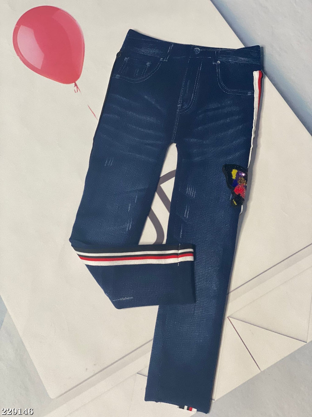 Леггинсы детские утепленные