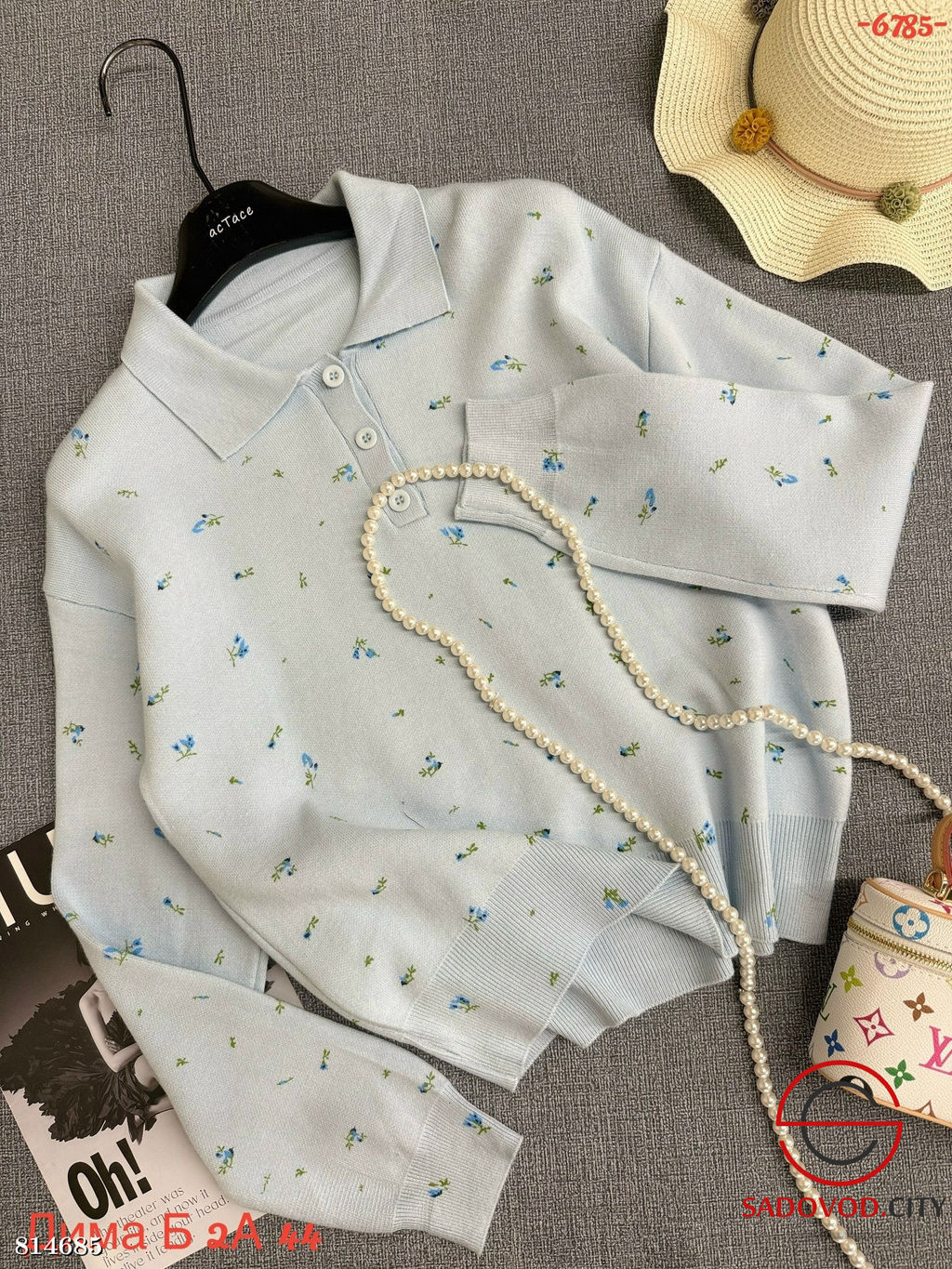 Кофта женская оверсайз - Bruno фото 4