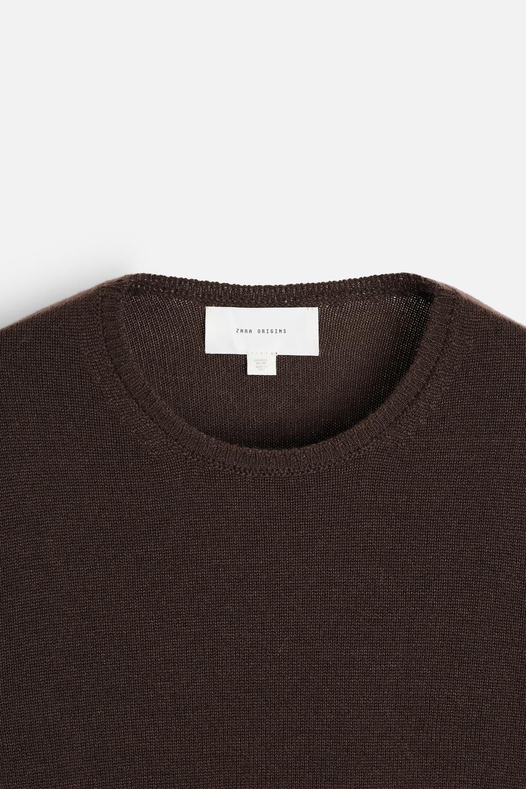 100% CASHMERE SWEATER - Zara фото 8