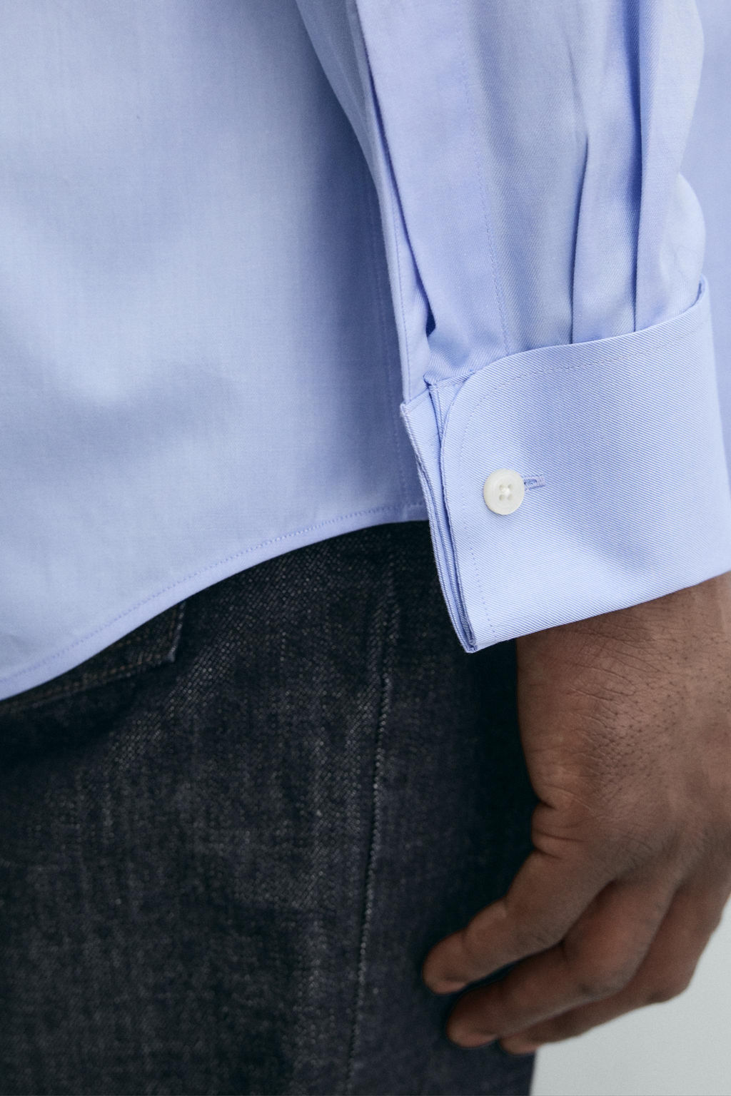 TEXTURED SHIRT WITH CUFFLINKS - Zara фото 6