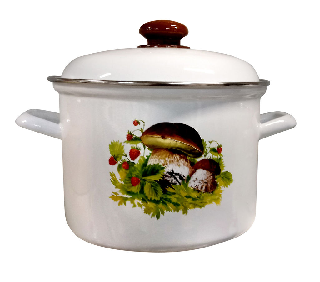 Кастрюля 4,5л С-1615АП2/4 "Грибная поляна"