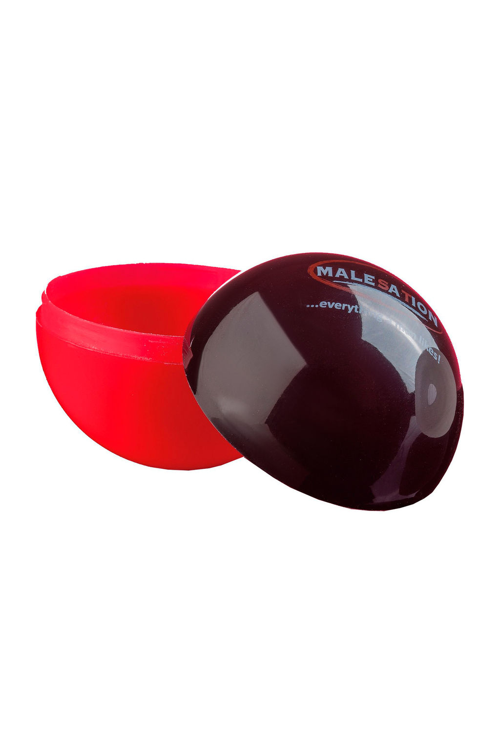 Нереалистичный мастурбатор - шар MALESATION Lucky Ball type 1, TPE, белый