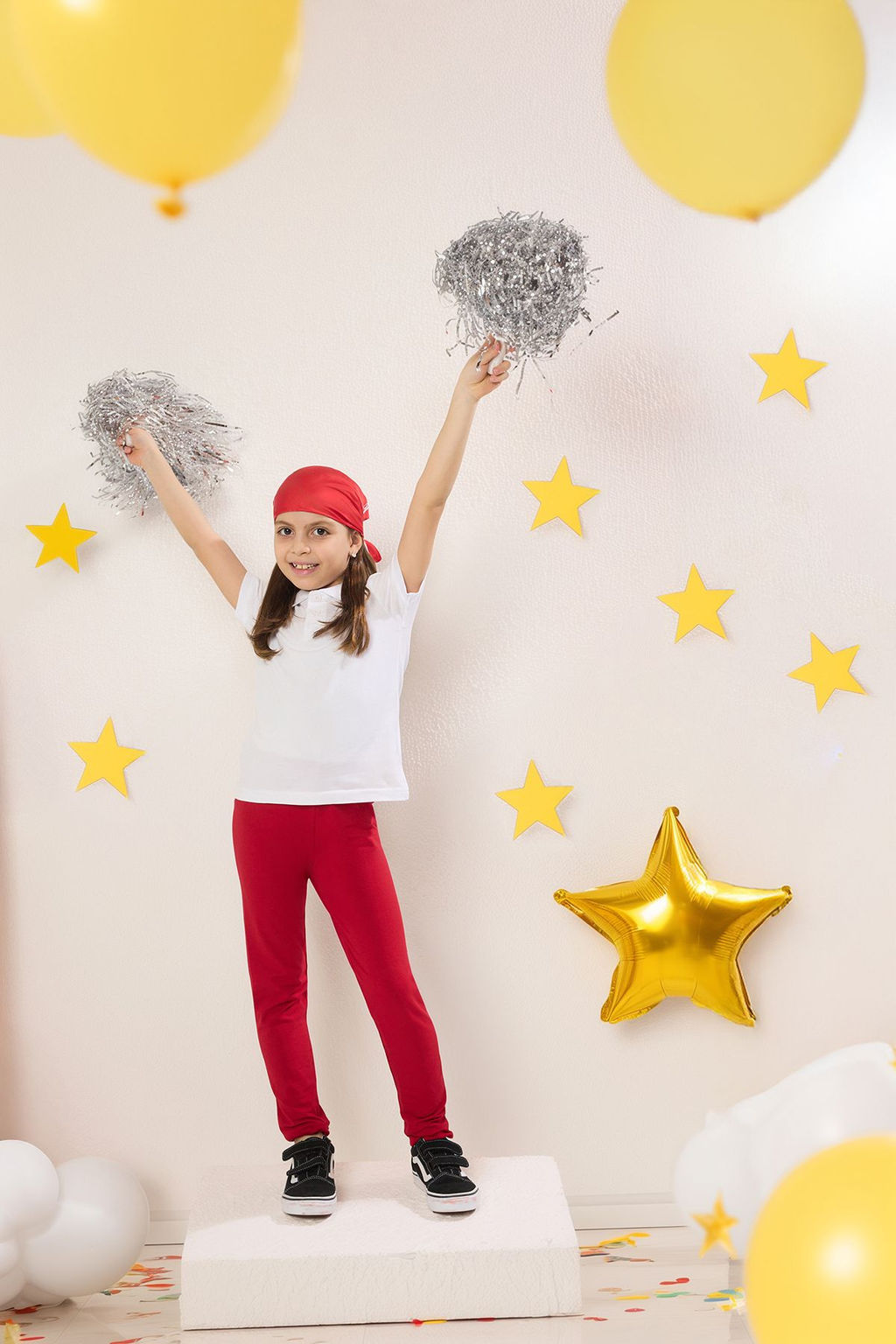 K?rm?z? K?z Cocuk %100 Pamuk Basic Uzun Orme Tayt TKDSS25TA00004