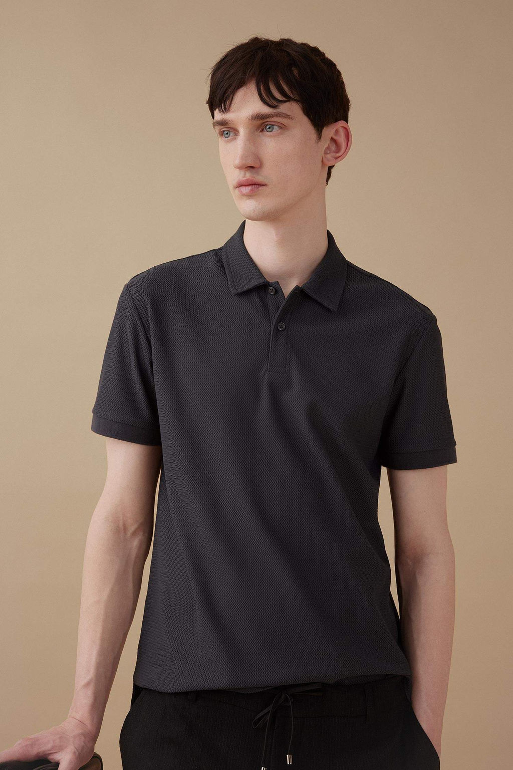 Modern Fit Basic Duz K?sa Kollu Polo Tisort - Defacto фото 3