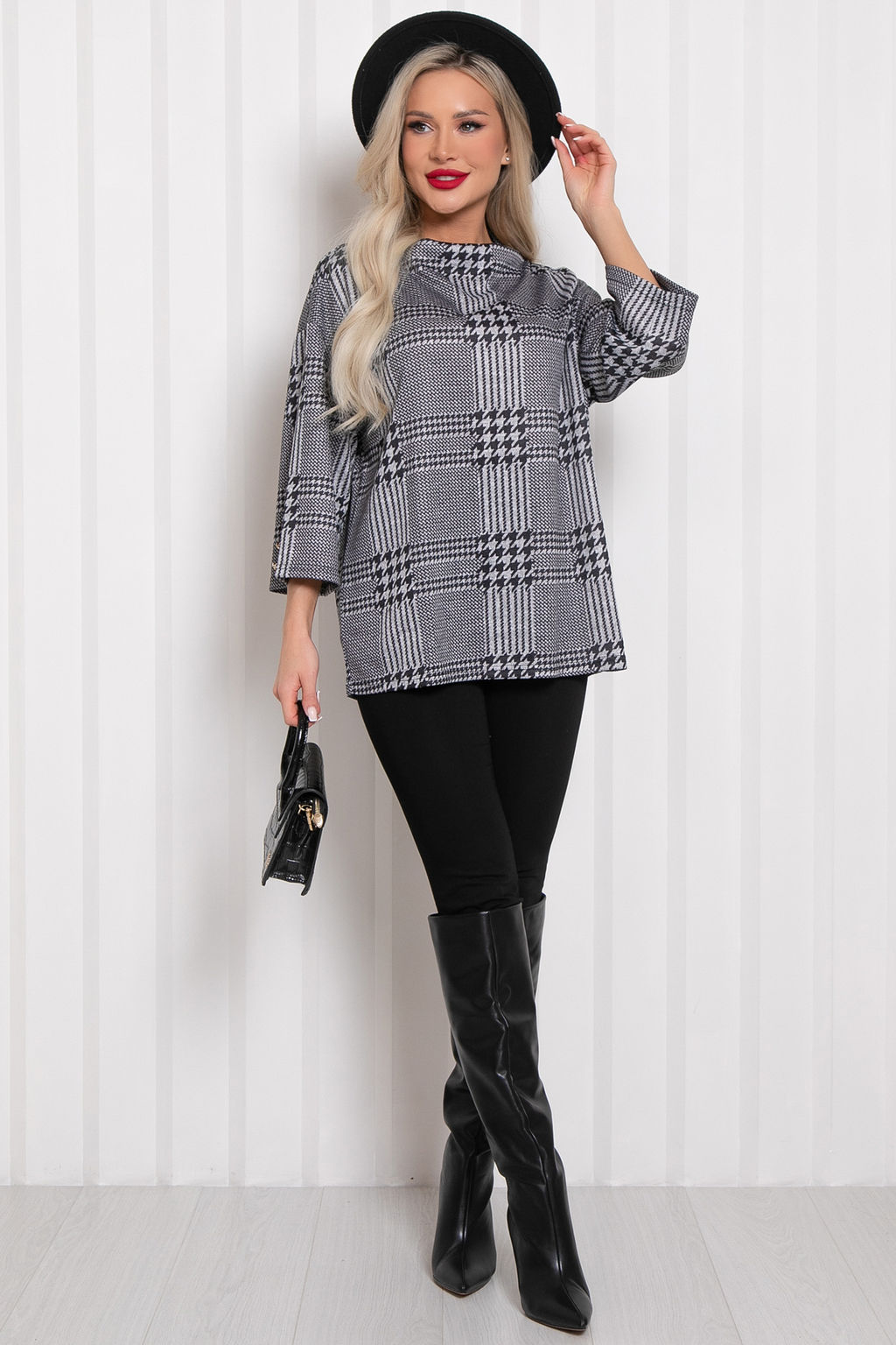 Джемпер (серый) Б11-113/2 - Николь фото 4