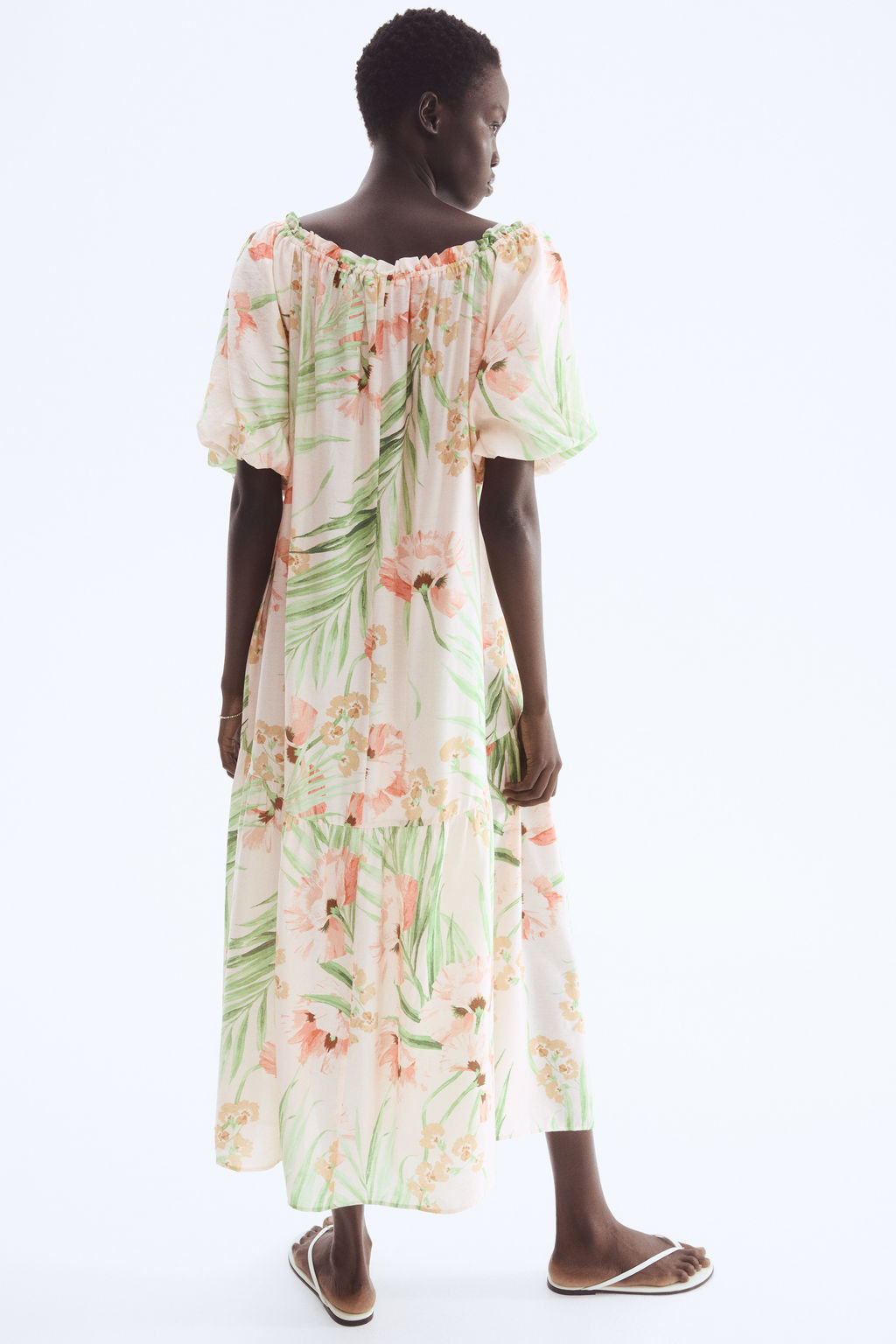 Vestido con cord?n de ajuste - H&m фото 6