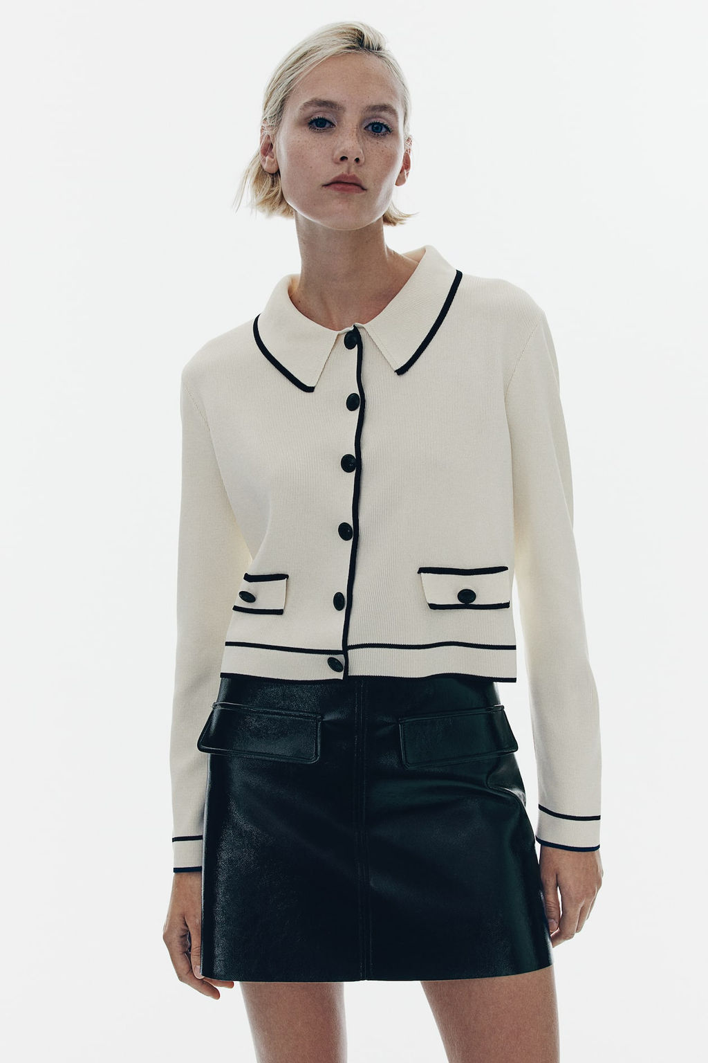 Cardigan con cuello - H&m фото 3