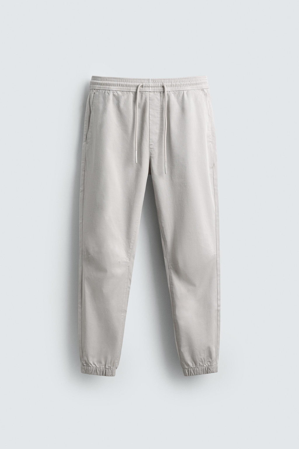 PANTAL?N CINTURA JOGGER SLIM FIT / Gris claro - Zara фото 7