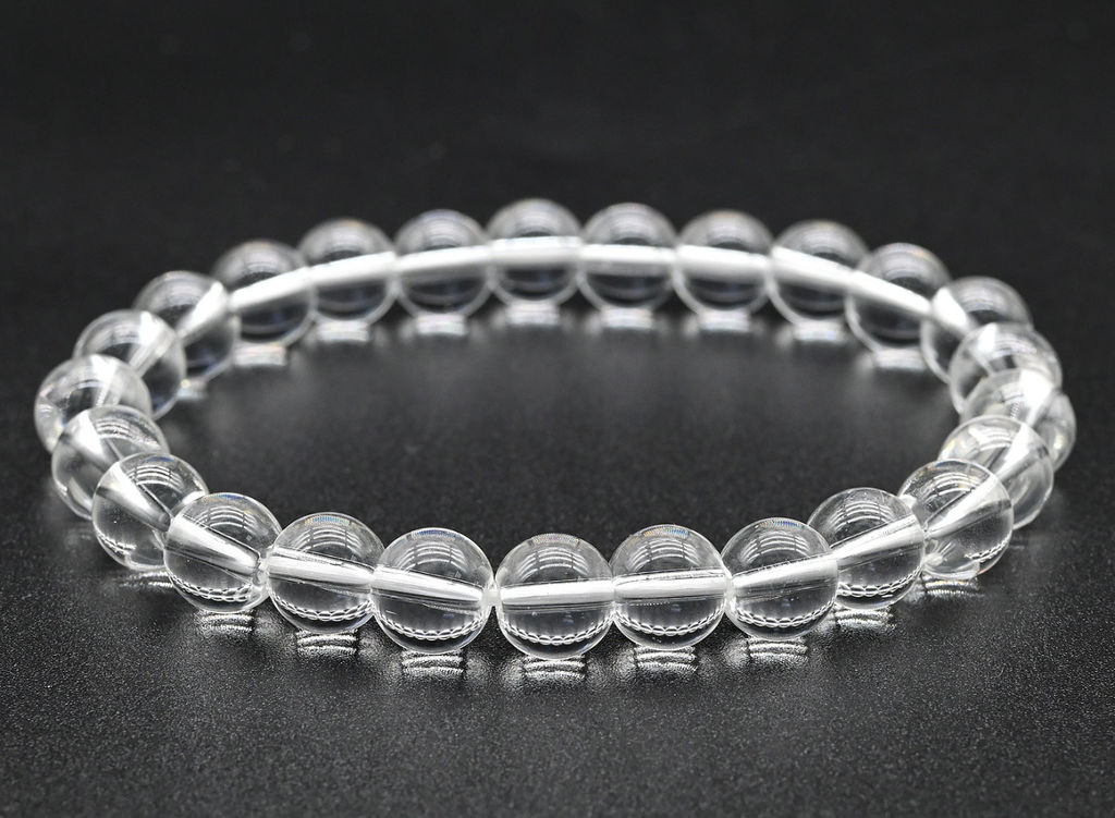 Браслет из хрусталя шарик 8мм