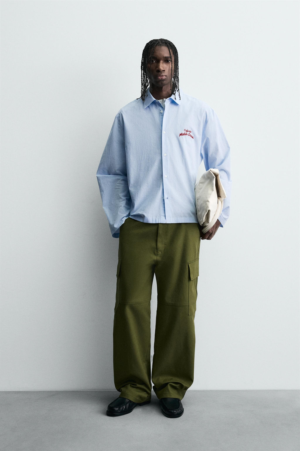 GRAPHIC STRIPED SHIRT