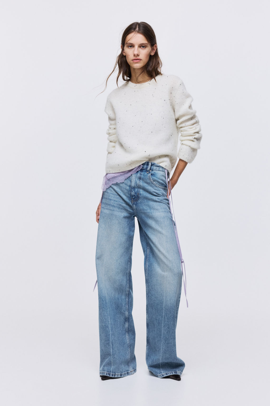 Bootcut High Jeans - H&m фото 3