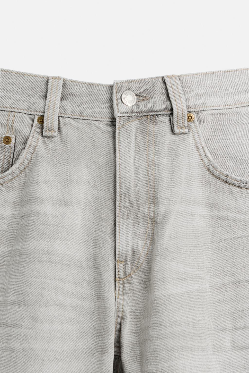 BAGGY FIT DENIM BERMUDA SHORTS - Zara фото 27