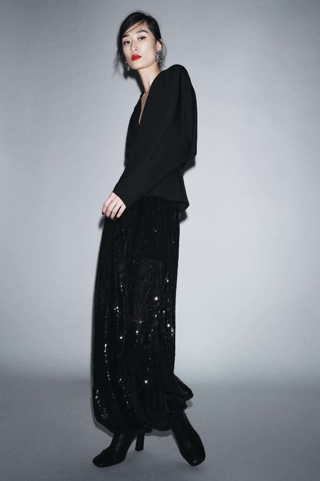 ZW COLLECTION FITTED BLOUSE - Zara фото 5