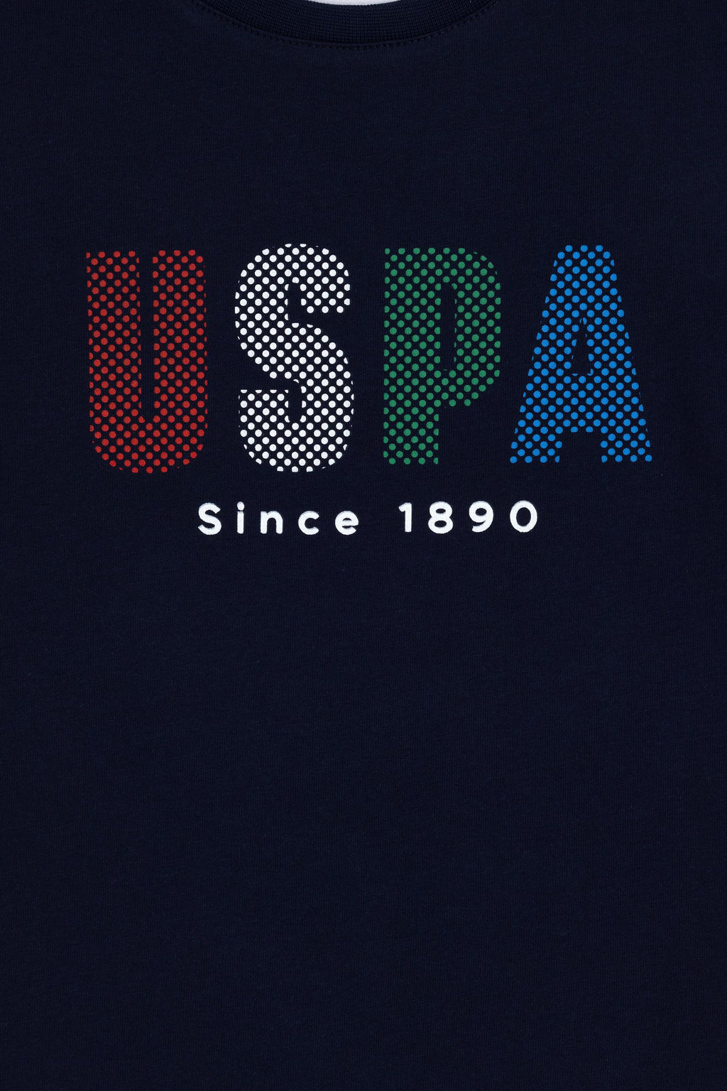 Футболка U.S. Polo Assn для мальчиков хлопок темно-синяя  фото 10