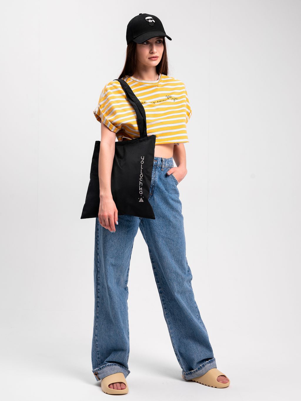 Сумка-шоппер Лето голубой - Yollochka фото 24