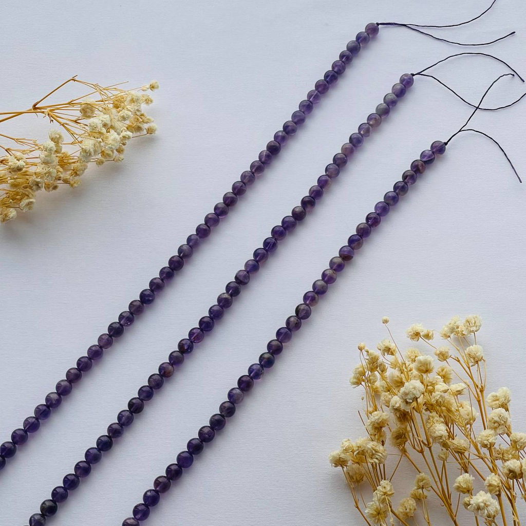 Бусины для украшений из Аметиста - Радуга самоцветов фото 3