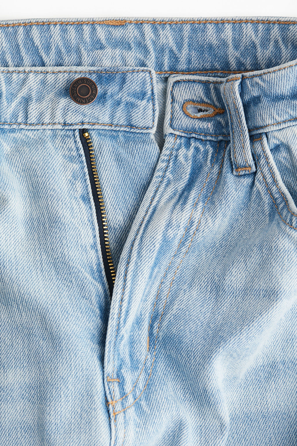 Petite Length Wide Ultra High Jeans - H&m фото 4
