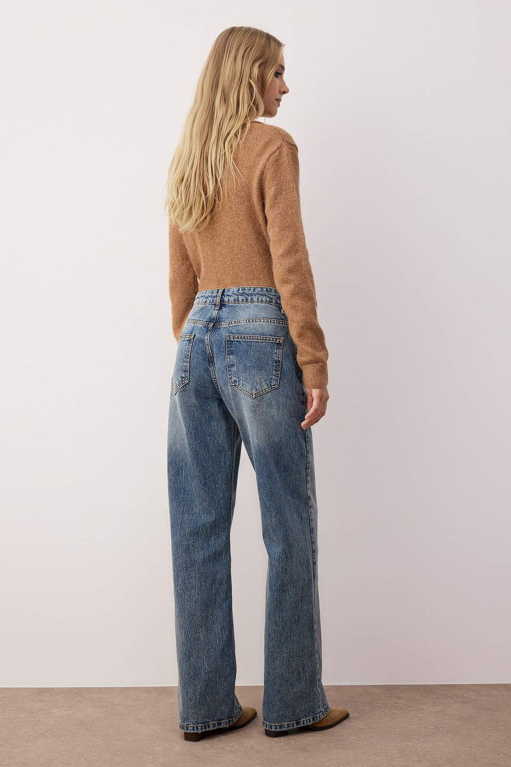 Mavi Normal Bel Genis Paca Wide Leg Jeans TWOAW26JE00076
