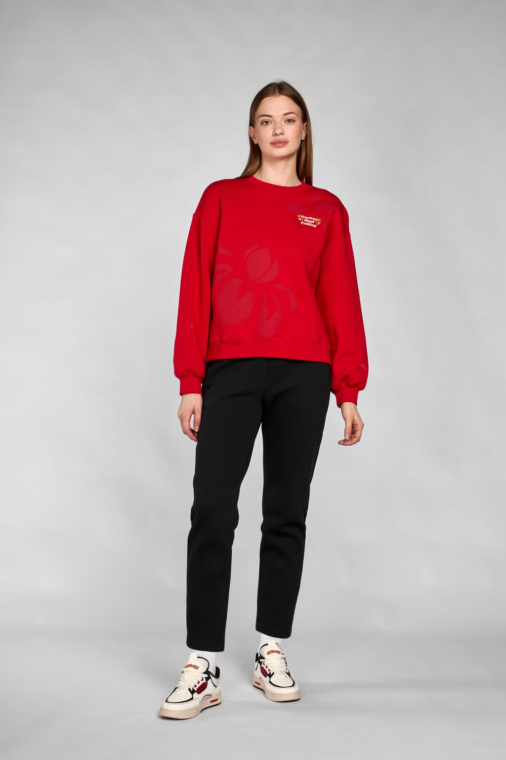 Свитшот Красный - Anta фото 2