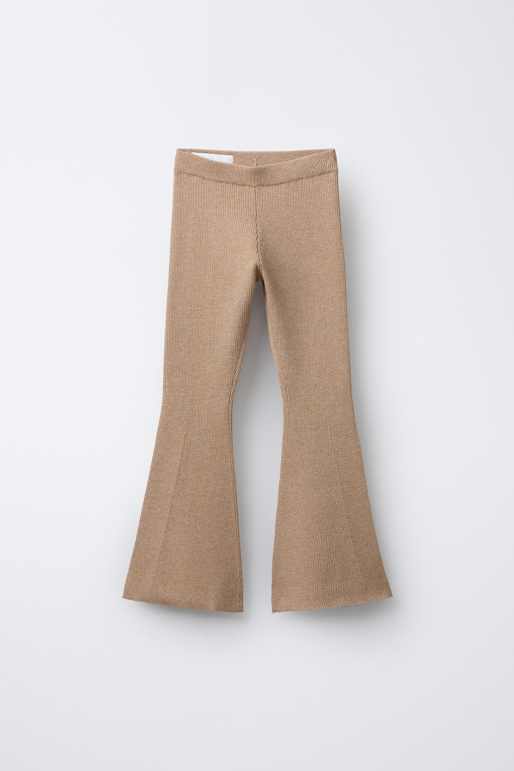 FLARE RIBBED LEGGINGS