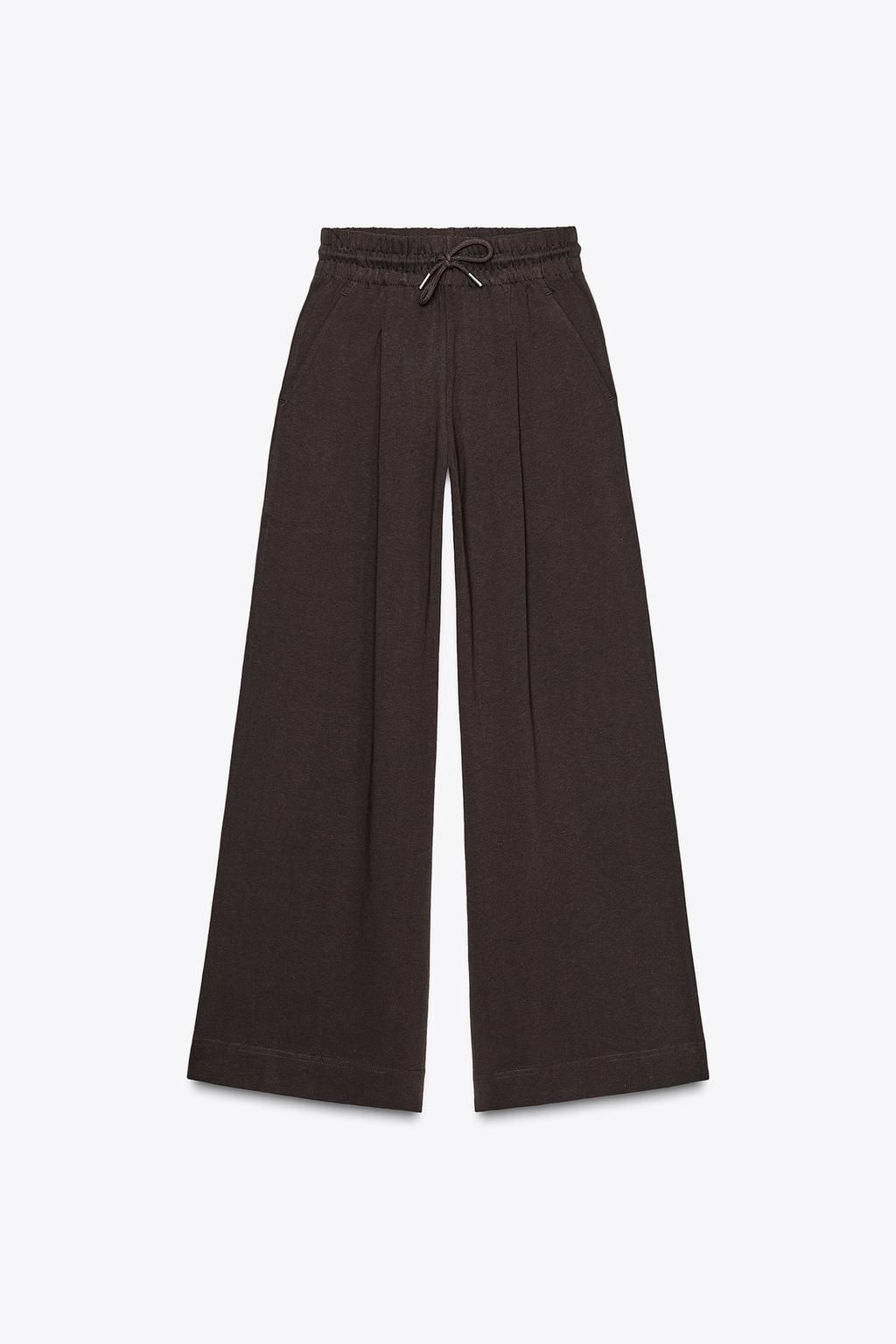 WIDE-LEG TROUSERS - Zara фото 6